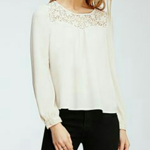 Forever 21 Tops - Cream F21 Lace Blouse